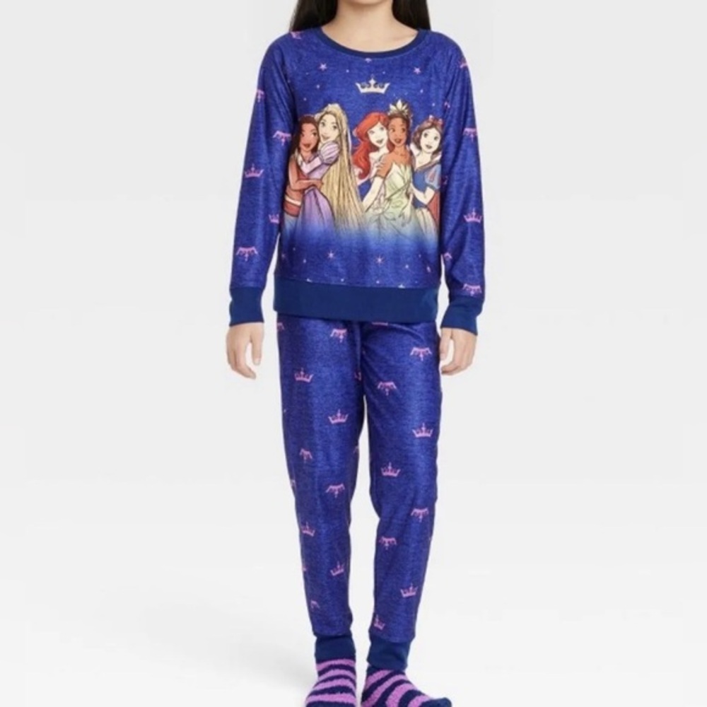 Girl's Disney Princess Pajama Set